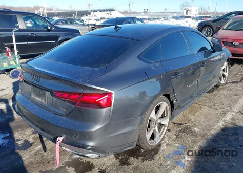 2021 Audi A5 Sportback Premium Plus 45 Tfsi Quattro S Tronic from USA, damaged, VIN WAUFACF59MA052784